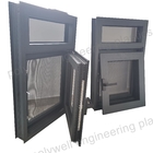Modern Design Custom Casement Sliding Aluminum Folding Swing Window With Double Tempered Glass