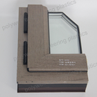 Surface Polished Broken Bridge Aluminum Window 3m For Household, Commercial, Sun Room