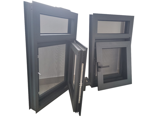 High Security Aluminum Alloy Robust Frame Thermal Break Sliding Windows Profile Waterproof