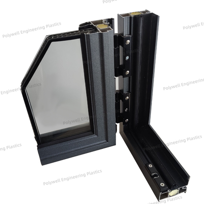 High Quality Double-Layer Glass Broken Bridge Aluminum Insulation System Window For Balcony